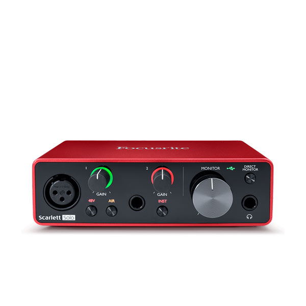 FOCUSRITE SCARLETT SOLO (3RD GEN)