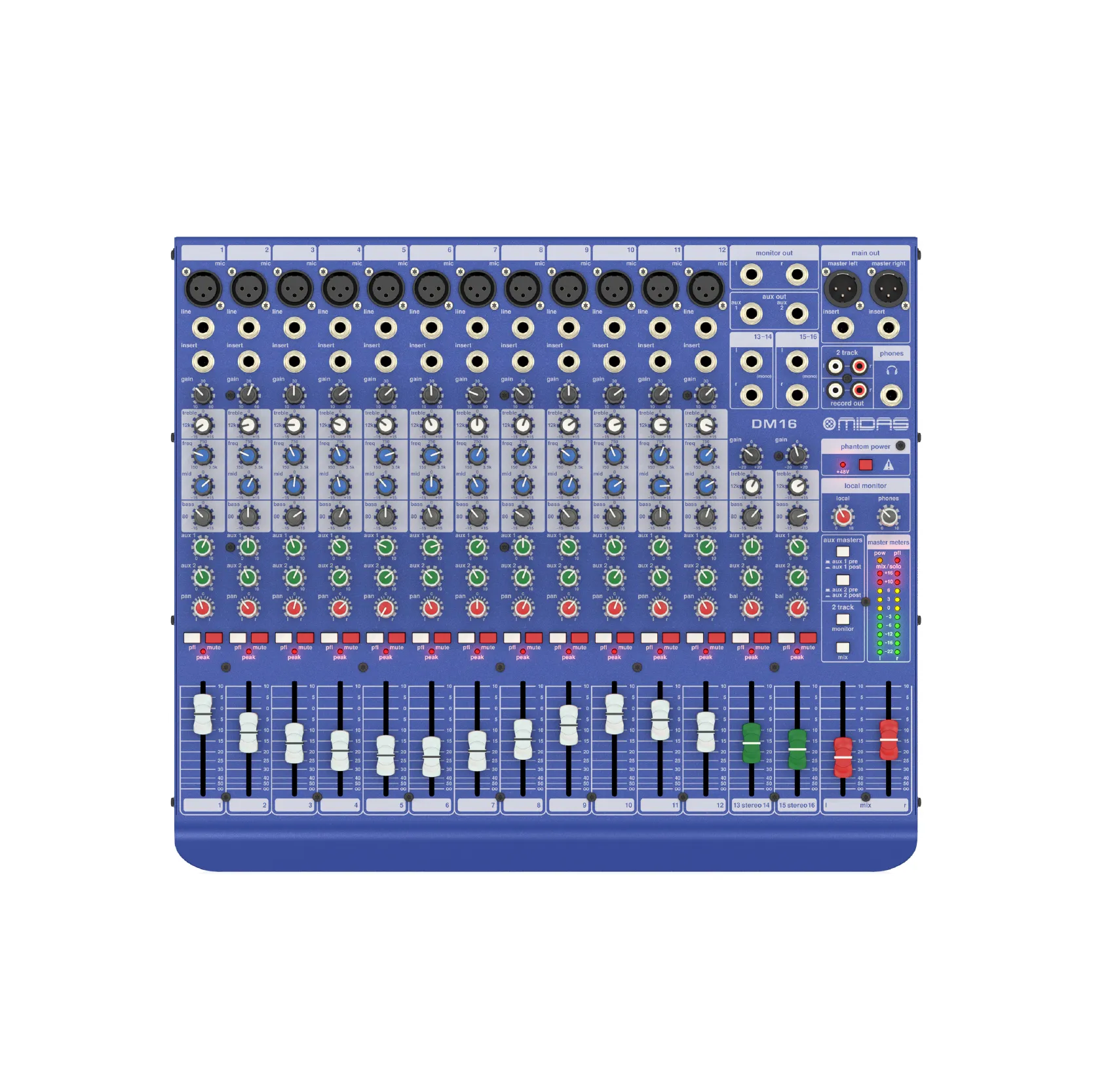 MIDAS DDA DM16
