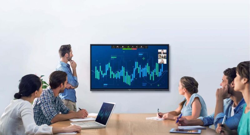 MAXHUB MXH-S55FA จอ 4k ทัชสกรีน 55 นิ้ว จอเดียวฟังชันก์ครบ ทั้งงาน พรีเซ็นต์ เทรนนิ่ง ประชุม ออนไลน์ มีกล้อง พร้อมไมค์ - Image 2