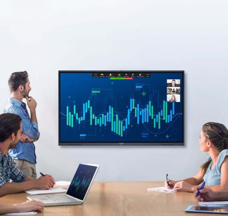 MAXHUB MXH-S55FA จอ 4k ทัชสกรีน 55 นิ้ว จอเดียวฟังชันก์ครบ ทั้งงาน พรีเซ็นต์ เทรนนิ่ง ประชุม ออนไลน์ มีกล้อง พร้อมไมค์ - Image 2