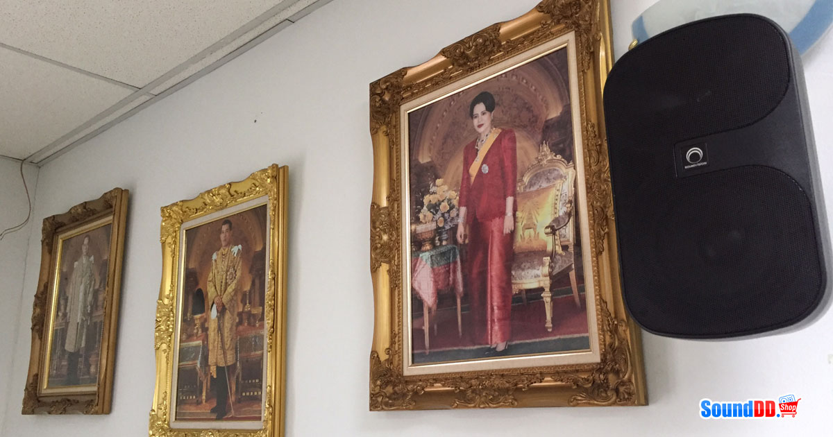 ลำโพงติดผนัง