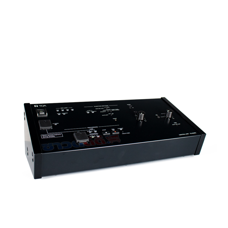 TOA TS-820RC เครื่องควบคุม ชุดประชุมแบบไร้สาย อินฟาเรด รองรับได้สูงสุด 64 Unit พร้อมฟังก์ชั่น บันทึกเสียง