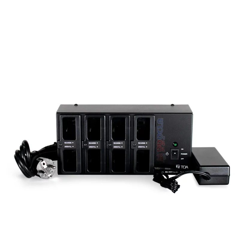 TOA BC-920 เครื่องชาร์จแบตเตอรี่ 8 ช่อง สำหรับชาร์จแบตเตอรี่ BP-900A และ BP-920 - Image 3
