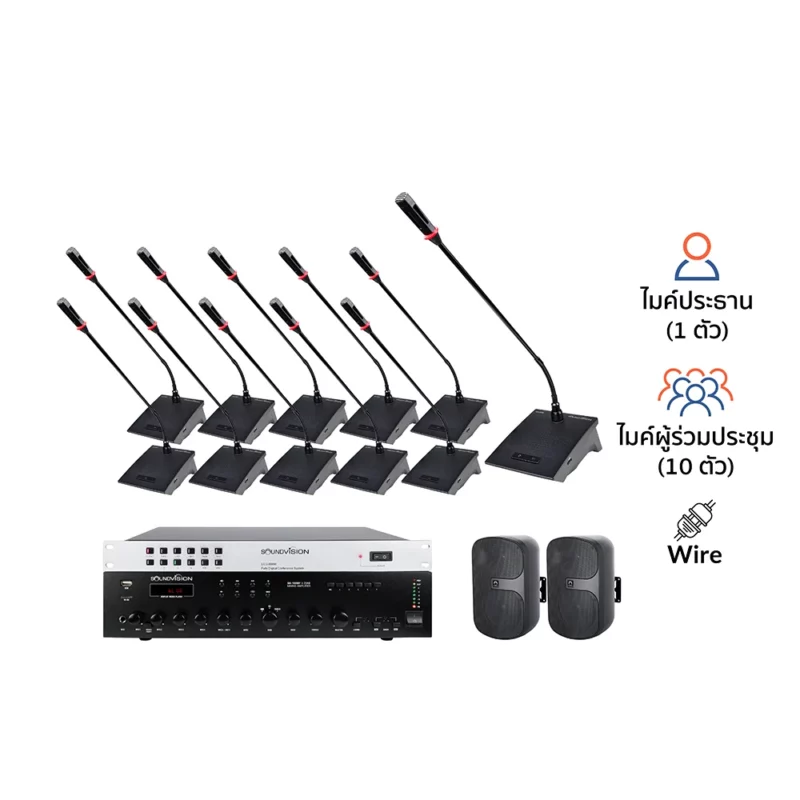 ไมค์ประชุม SOUNDVISION-DCS-800