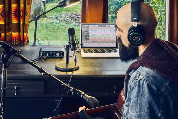 MACKIE PRODUCER BUNDLE ชุดไมค์บันทึกเสียง ไมโครโฟน 2 ตัว หูฟัง และ Audio Interface - Image 6