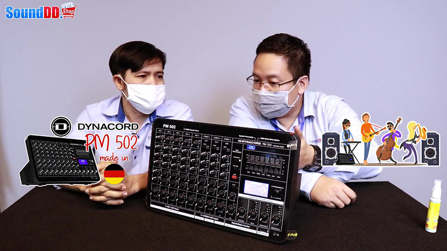 DYNACORD PM502 มิกเซอร์