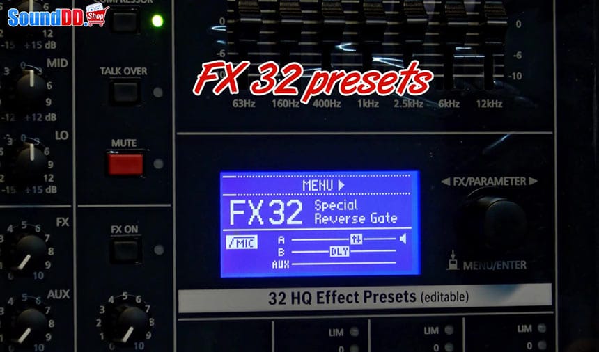 DYNACORD PM502 preset