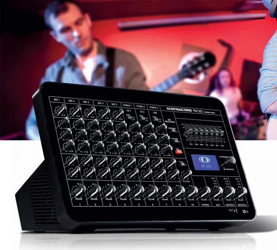เครื่องผสมสัญญาณเสียง DYNACORD PM502