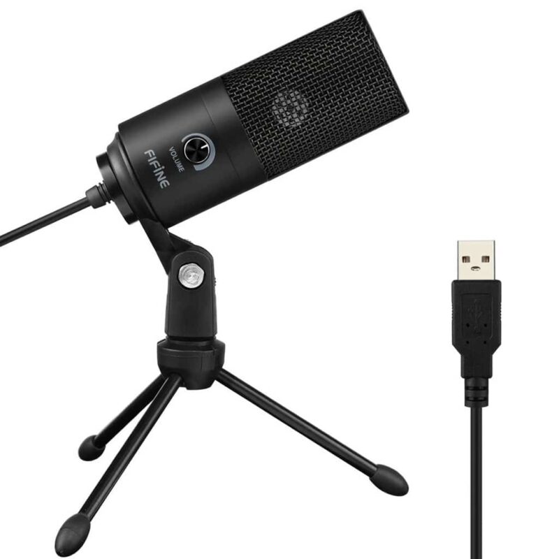 FIFINE K669B ไมโครโฟน USB