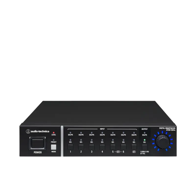 AUDIO TECHNICA ATDM-0604A มิกเซอร์ ดิจิตอล 6 ชาแนล