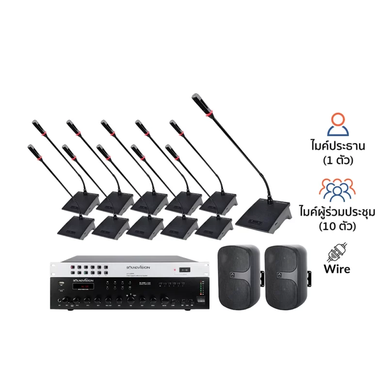 ไมค์ประชุม SOUNDVISION-DCS-800