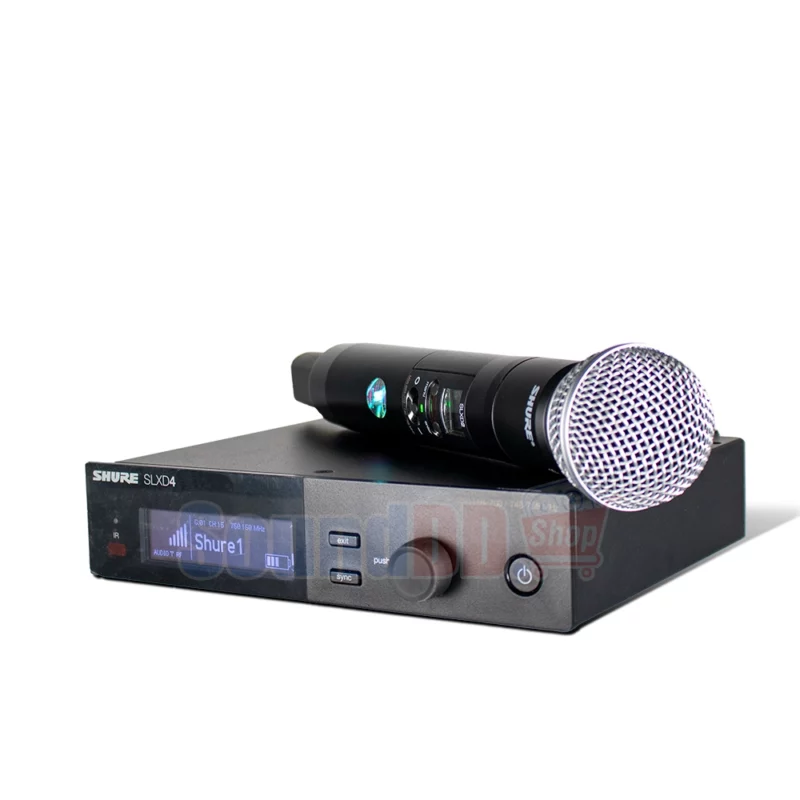 SHURE SLXD24A/SM58-M55 ชุดไมค์ลอยดิจิตอล มือถือเดี่ยว แบบ UHF - Image 5