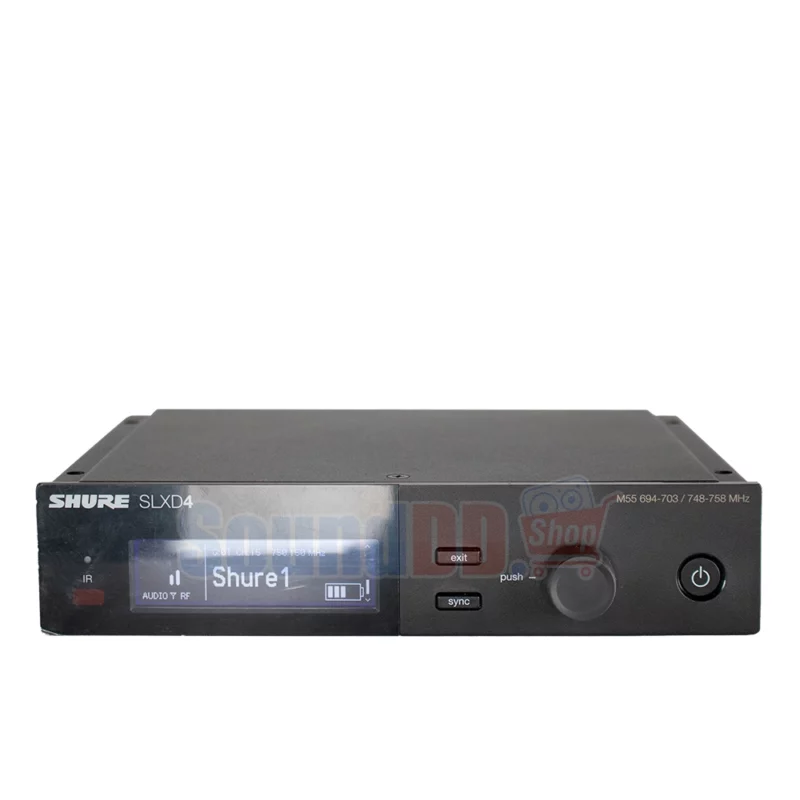 SHURE SLXD24A/SM58-M55 ชุดไมค์ลอยดิจิตอล มือถือเดี่ยว แบบ UHF - Image 6