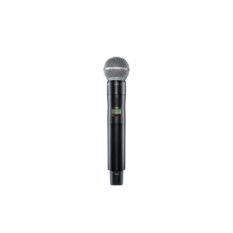 SHURE AD2/SM58=-P55 ไมค์ลอยดิจิตอล มือถือเดี่ยว แบบ UHF (ไม่มีเครื่องรับ)