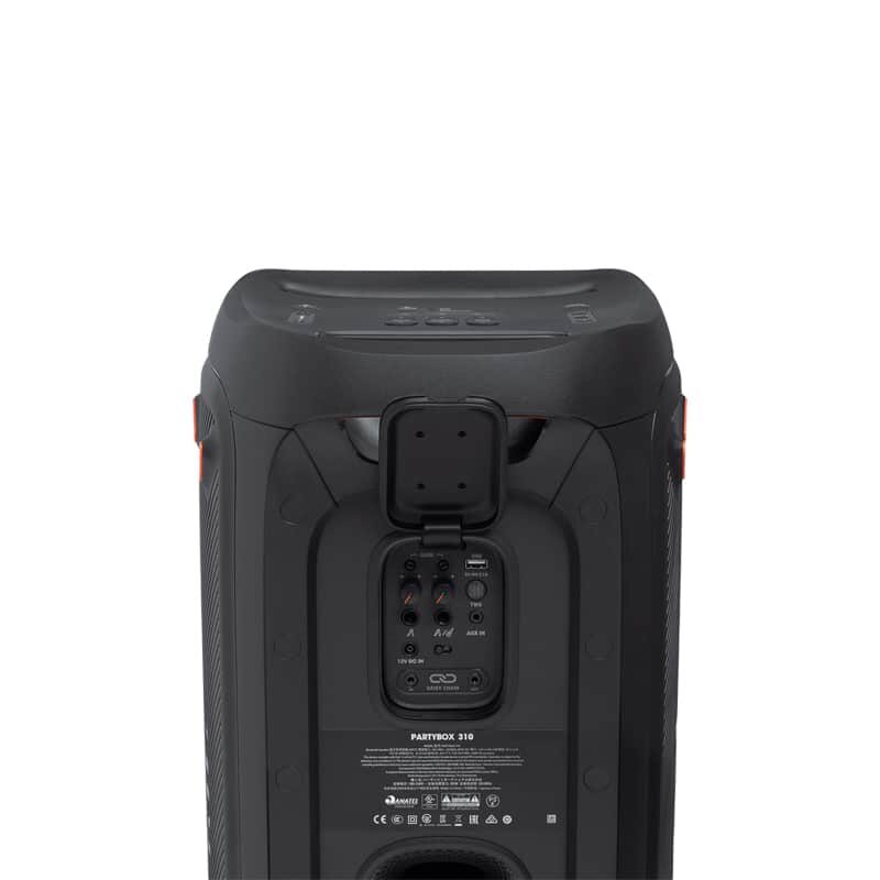 JBL Partybox 310 ลำโพง 2×6.5 นิ้ว Tweeters 2x2.5 นิ้ว 240 วัตต์ แบต 18 ชม. - Image 19