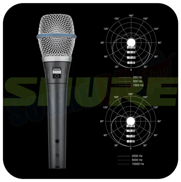 SHURE BETA 87C ไมค์สำหรับร้อง / พูด