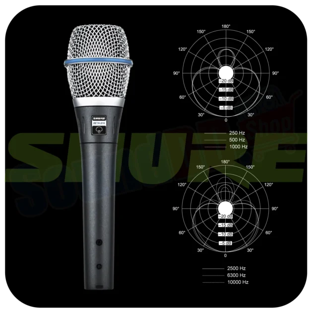 SHURE BETA 87A ไมค์สำหรับร้อง / พูด