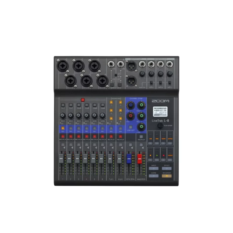 ZOOM THE LIVETRAK L-8