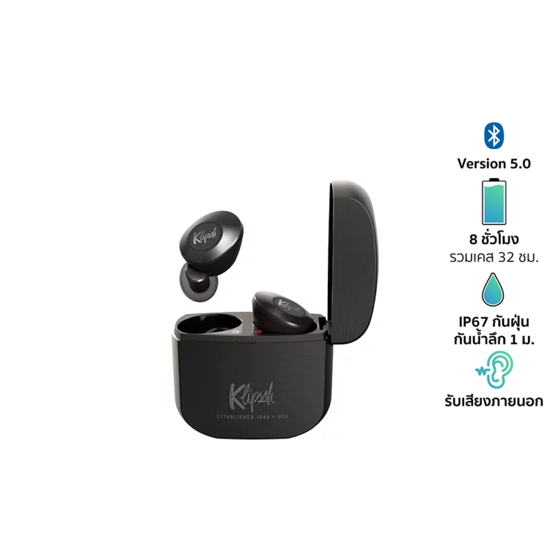 KLIPSCH T5 II TRUE WIRELESS
