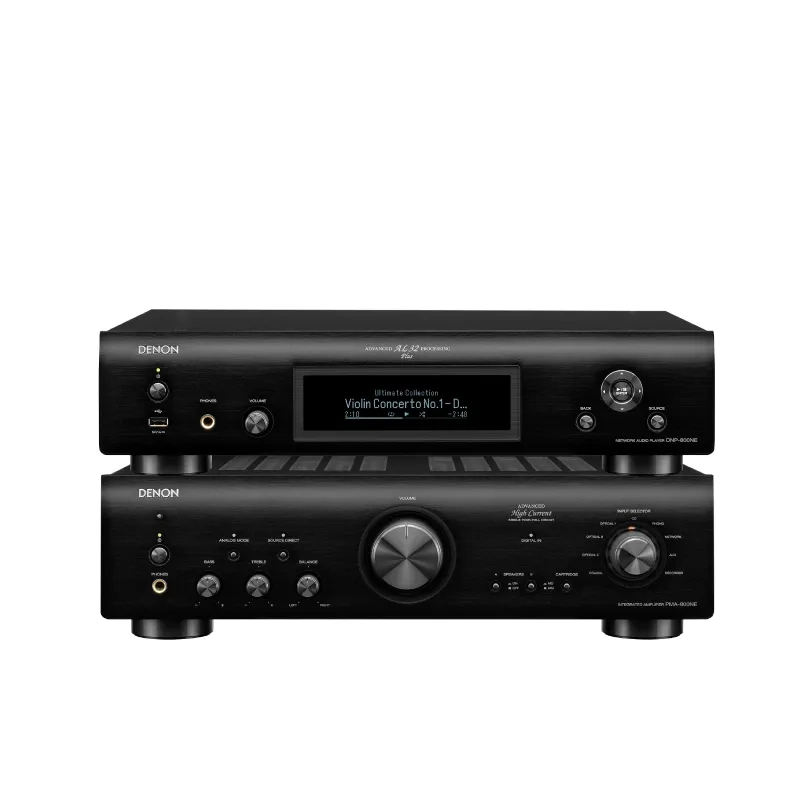 DENON HIFI STREAMING 2 ชุดเครื่องเสียงที่รองรับ Wi-Fi และ Bluetooth พร้อม Integrated Amplifier with 85W Power/Channel
