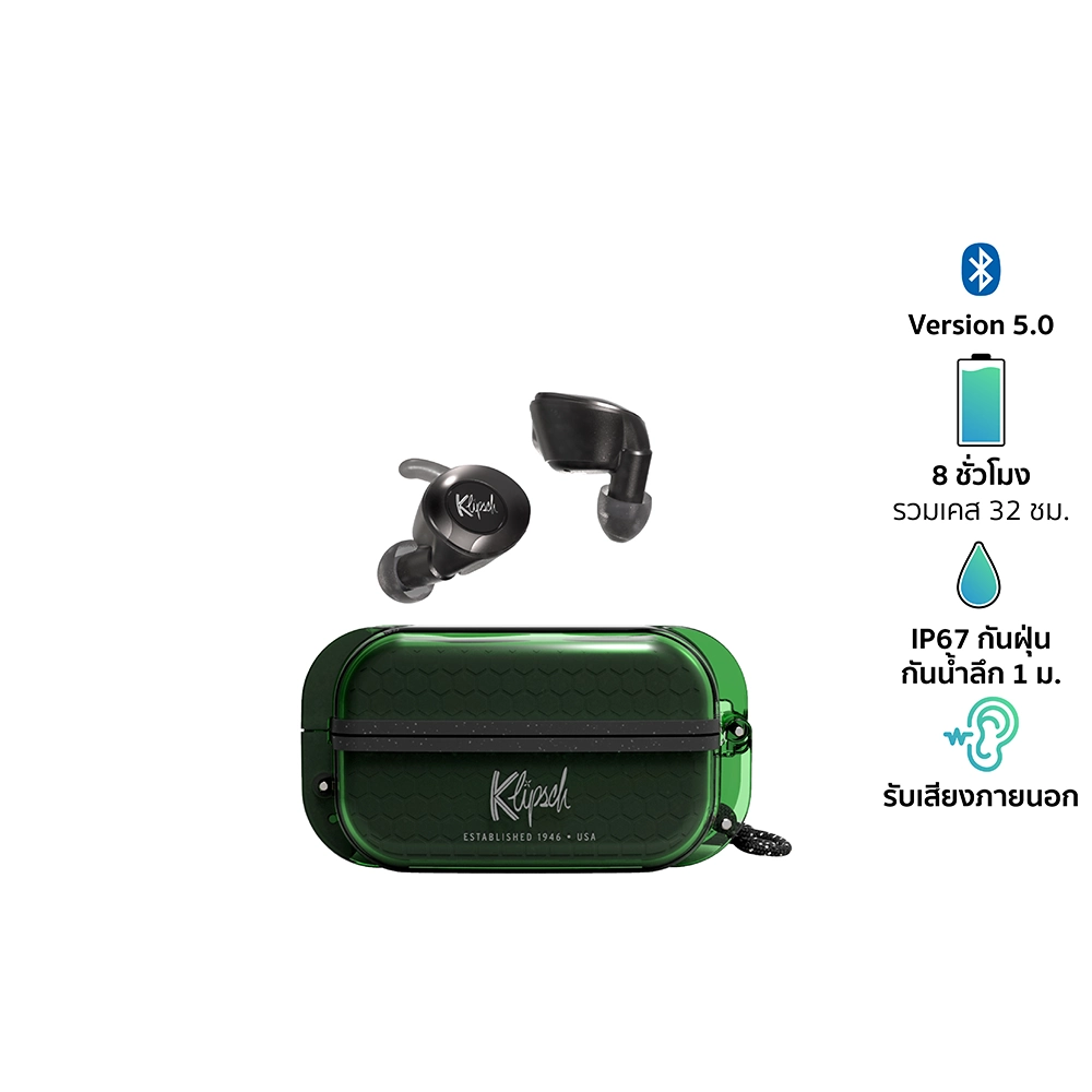 KLIPSCH T5 ll TRUE WIRELESS SPORT G