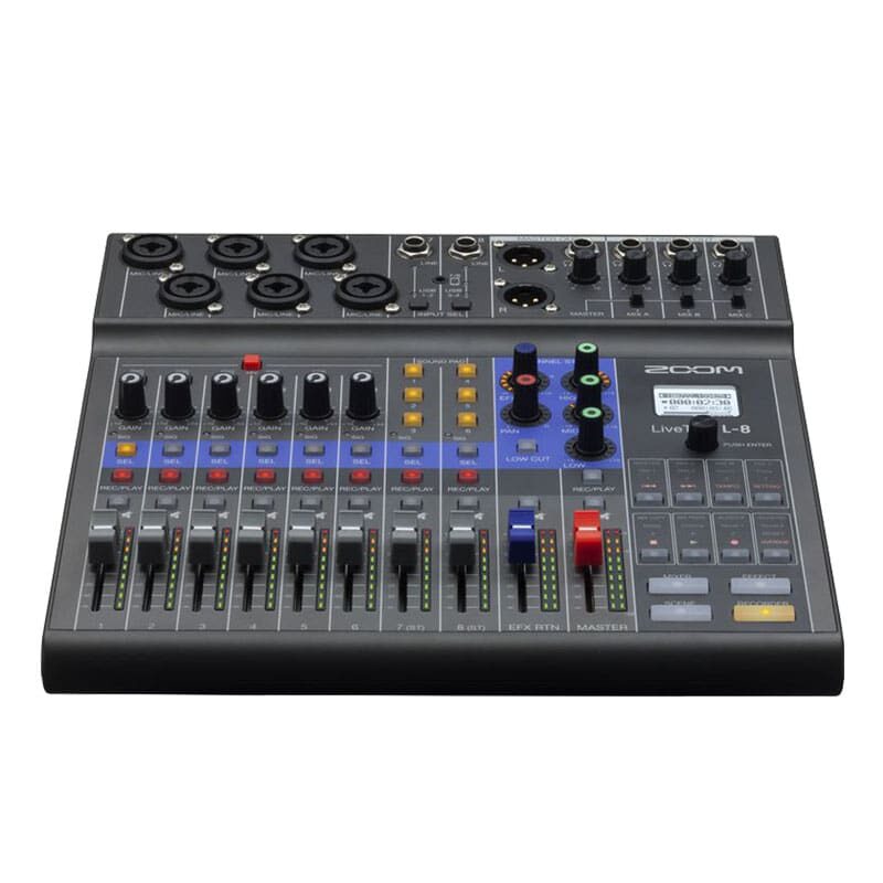 ZOOM THE LIVETRAK L-8