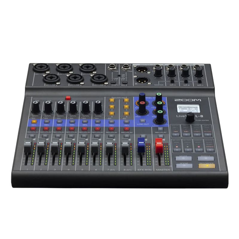ZOOM THE LIVETRAK L-8