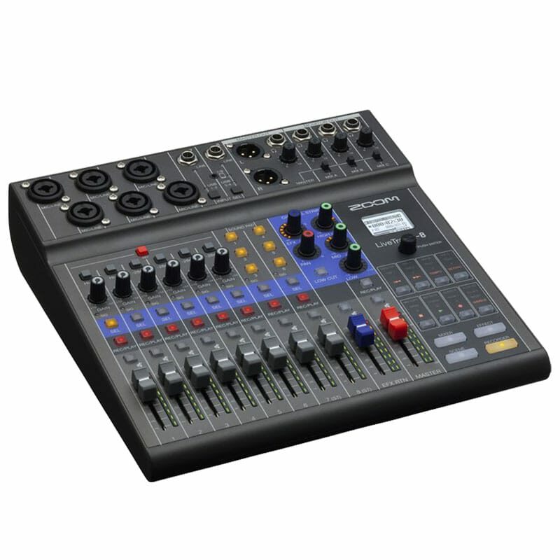ZOOM THE LIVETRAK L-8
