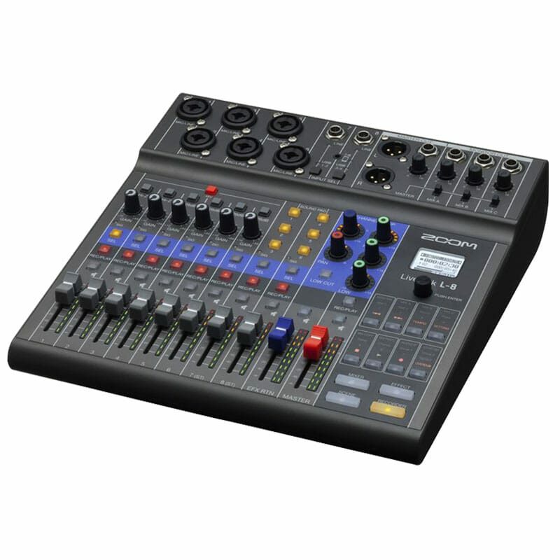 ZOOM THE LIVETRAK L-8