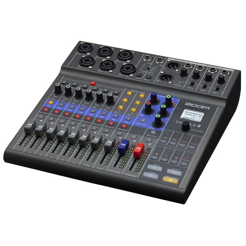 ZOOM THE LIVETRAK L-8