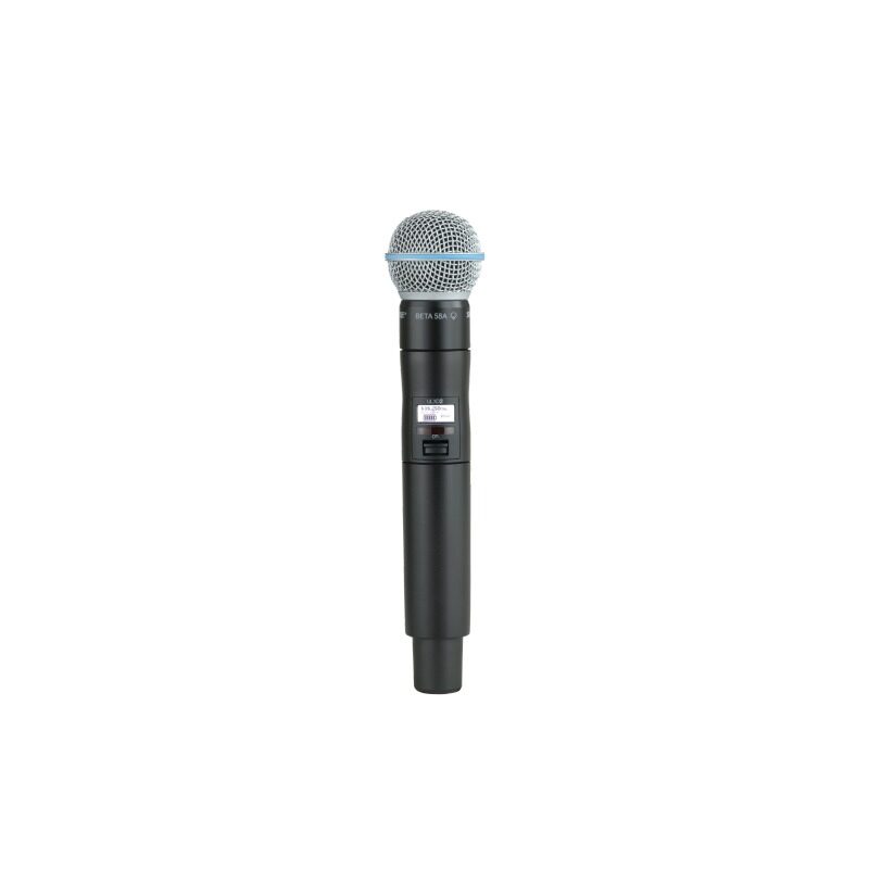 SHURE ULXD2/B58 เครื่องส่งไมค์ลอยดิจิตอล ชนิดไมค์มือถือ แบบ VHF และ UHF (ไม่มีเครื่องรับ)