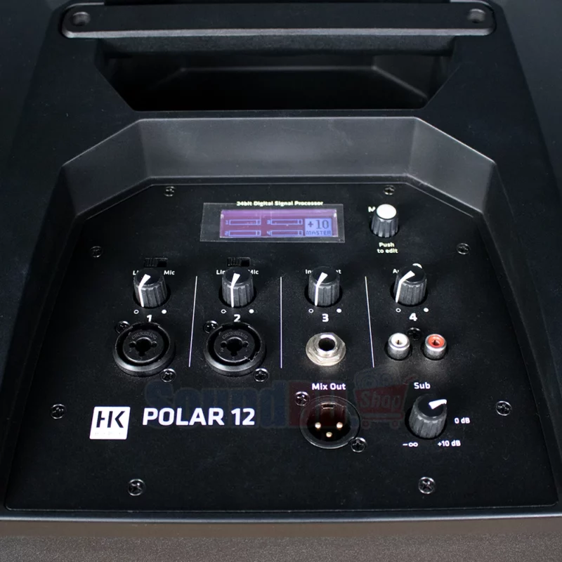 HK AUDIO POLAR 12 ลำโพง Active Column 6x3 นิ้ว ซับวูฟเฟอร์ 12 นิ้ว 2000 วัตต์ Built-in มิกเซอร์ 4 ชาแนลในตัว - Image 9