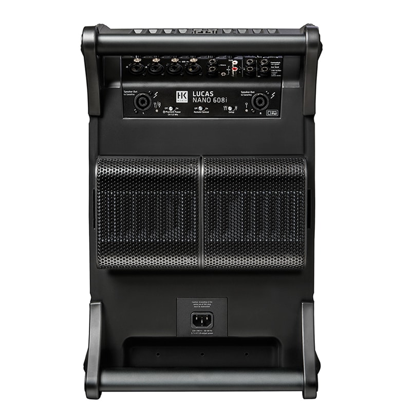 HK AUDIO LUCAS NANO 608I ลำโพง Active Column 4.5x2 นิ้ว ซับวูฟเฟอร์ 10 นิ้ว 460 วัตต์ Built-in ดิจิตอลมิกเซอร์ 8 ชาแนลในตัว - Image 5