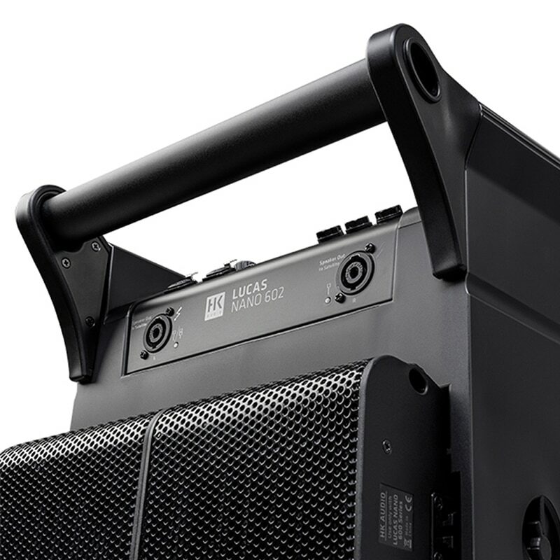 HK AUDIO LUCAS NANO 602/602 Twin ลำโพง Active Column 4.5x2 นิ้ว ซับ 10 นิ้ว 460W Built-in มิกเซอร์ 2 ชาแนลในตัว - Image 10