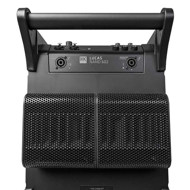 HK AUDIO LUCAS NANO 602/602 Twin ลำโพง Active Column 4.5x2 นิ้ว ซับ 10 นิ้ว 460W Built-in มิกเซอร์ 2 ชาแนลในตัว - Image 5