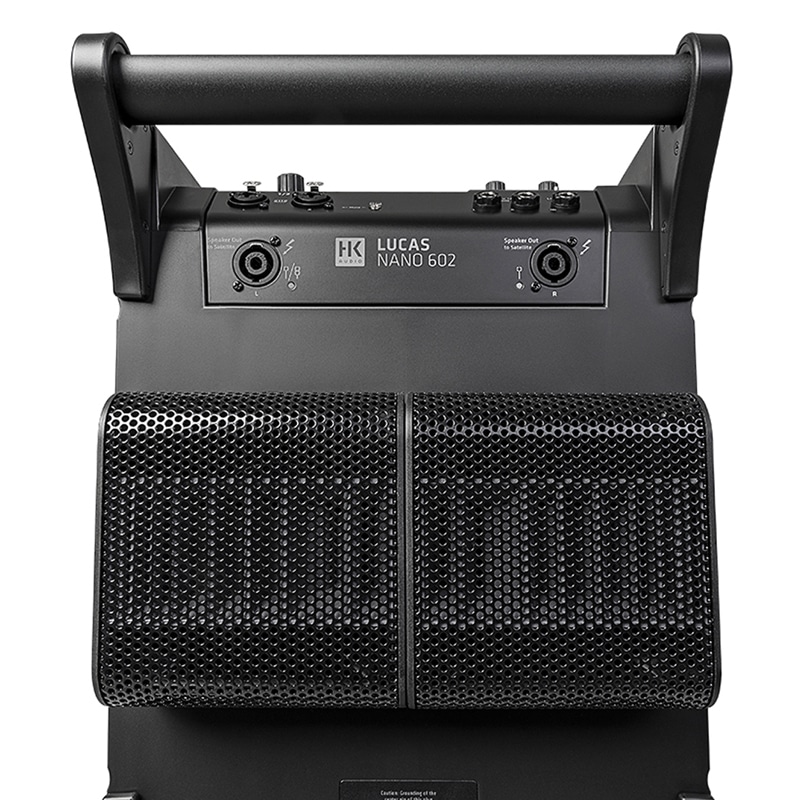 HK AUDIO LUCAS NANO 602/602 Twin ลำโพง Active Column 4.5x2 นิ้ว ซับ 10 นิ้ว 460W Built-in มิกเซอร์ 2 ชาแนลในตัว - Image 5
