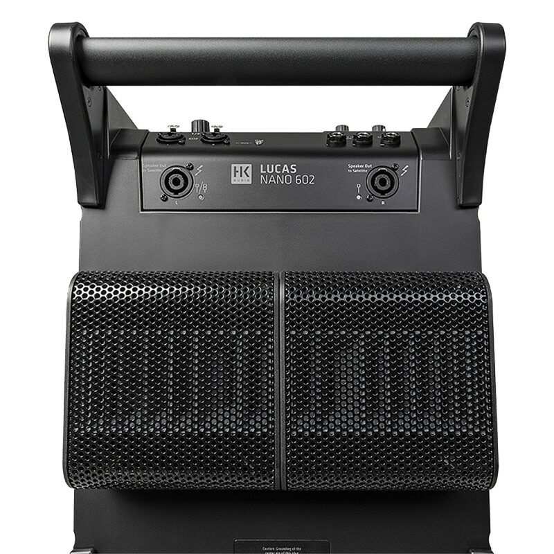 HK AUDIO LUCAS NANO 602/608I Twin ลำโพง Active Column 4.5x2 นิ้ว ซับ 10 นิ้ว 460W Built-in ดิจิตอลมิกเซอร์ 8 ชาแนลในตัว - Image 9