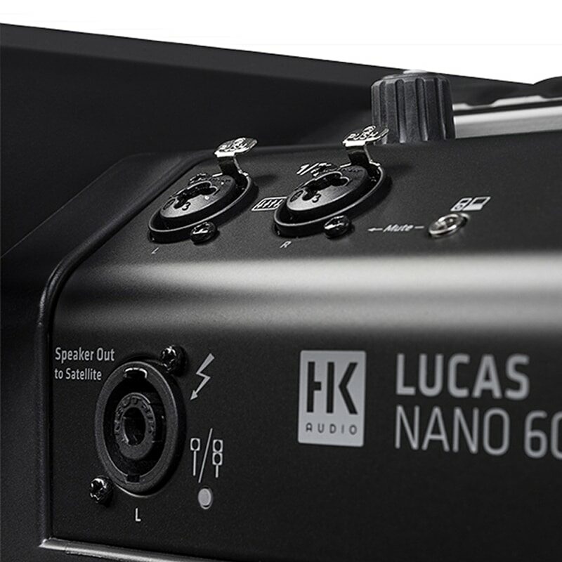 HK AUDIO LUCAS NANO 602/602 Twin ลำโพง Active Column 4.5x2 นิ้ว ซับ 10 นิ้ว 460W Built-in มิกเซอร์ 2 ชาแนลในตัว - Image 9