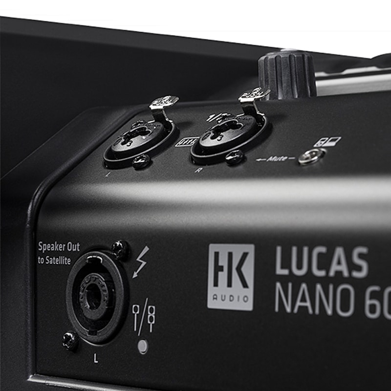 HK AUDIO LUCAS NANO 602/602 Twin ลำโพง Active Column 4.5x2 นิ้ว ซับ 10 นิ้ว 460W Built-in มิกเซอร์ 2 ชาแนลในตัว - Image 9
