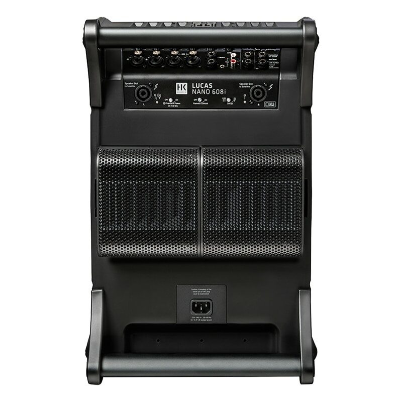 HK AUDIO LUCAS NANO 602/608I Twin ลำโพง Active Column 4.5x2 นิ้ว ซับ 10 นิ้ว 460W Built-in ดิจิตอลมิกเซอร์ 8 ชาแนลในตัว - Image 10