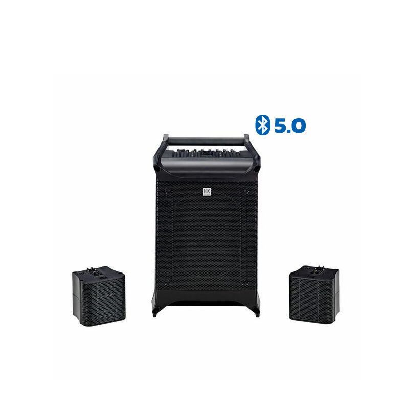 HK AUDIO LUCAS NANO 608I ลำโพง Active Column 4.5x2 นิ้ว ซับวูฟเฟอร์ 10 นิ้ว 460 วัตต์ Built-in ดิจิตอลมิกเซอร์ 8 ชาแนลในตัว