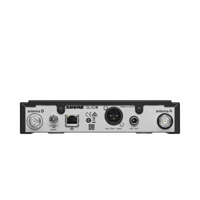 SHURE SLXD4A=-M55 เครื่องรับสัญญาณไร้สายดิจิตอล แบบ UHF (ไม่มีไมค์)(ไม่มีเครื่องส่ง) - Image 2