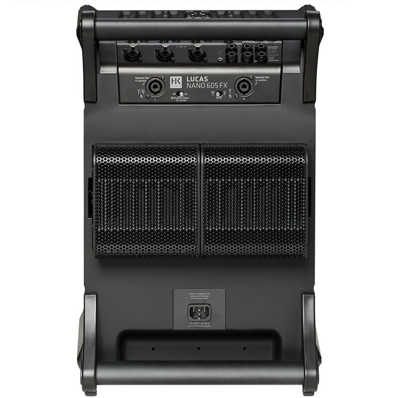 HK AUDIO LUCAS NANO 605FX ลำโพง Active Column 4.5x2 นิ้ว ซับวูฟเฟอร์ 10 นิ้ว 1500 วัตต์ Built-in ดิจิตอลมิกเซอร์ 5 ชาแนลในตัว - Image 10