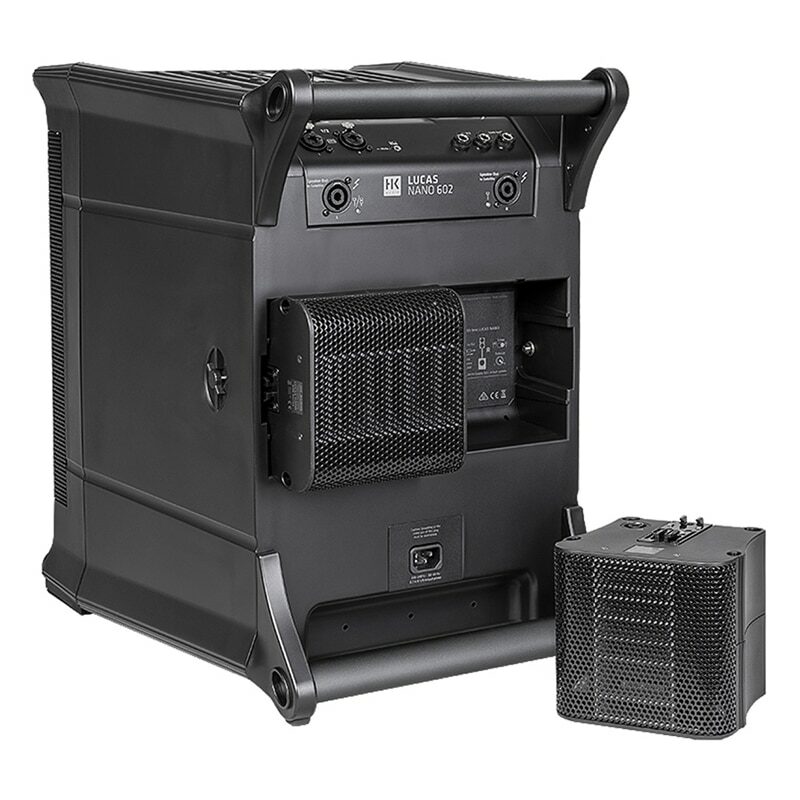HK AUDIO LUCAS NANO 602/602 Twin ลำโพง Active Column 4.5x2 นิ้ว ซับ 10 นิ้ว 460W Built-in มิกเซอร์ 2 ชาแนลในตัว - Image 3