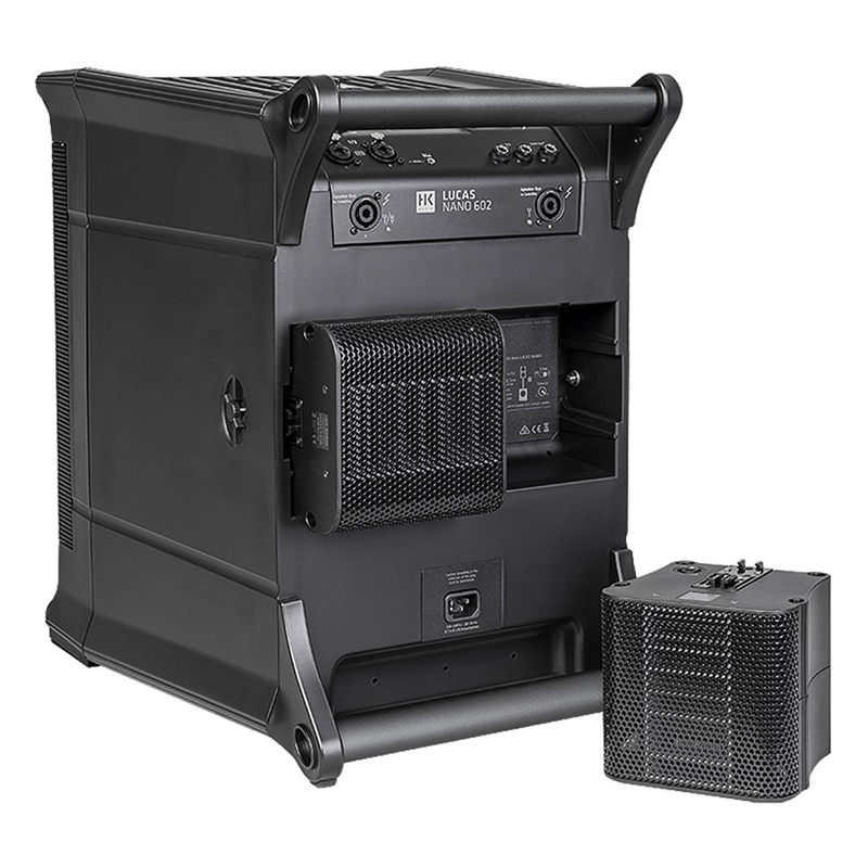 HK AUDIO LUCAS NANO 602/602 Twin ลำโพง Active Column 4.5x2 นิ้ว ซับ 10 นิ้ว 460W Built-in มิกเซอร์ 2 ชาแนลในตัว - Image 3