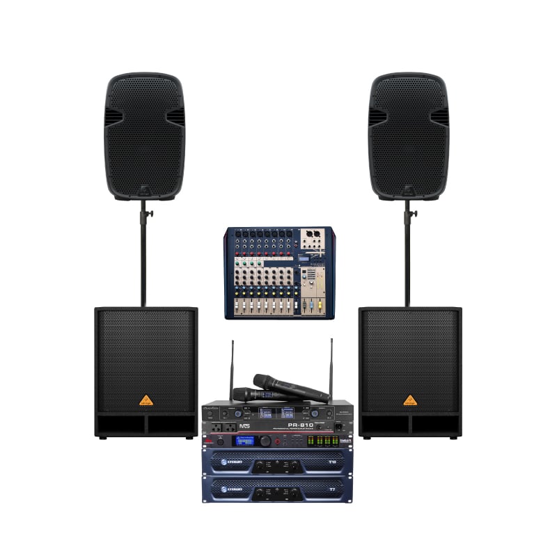 ชุดเครื่องเสียงกลางแจ้ง BEHRINGER SET-2 PASSIVE