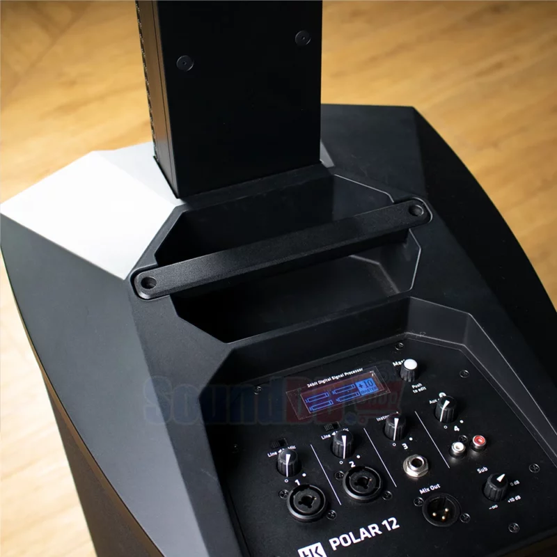 HK AUDIO POLAR 12 ลำโพง Active Column 6x3 นิ้ว ซับวูฟเฟอร์ 12 นิ้ว 2000 วัตต์ Built-in มิกเซอร์ 4 ชาแนลในตัว - Image 10