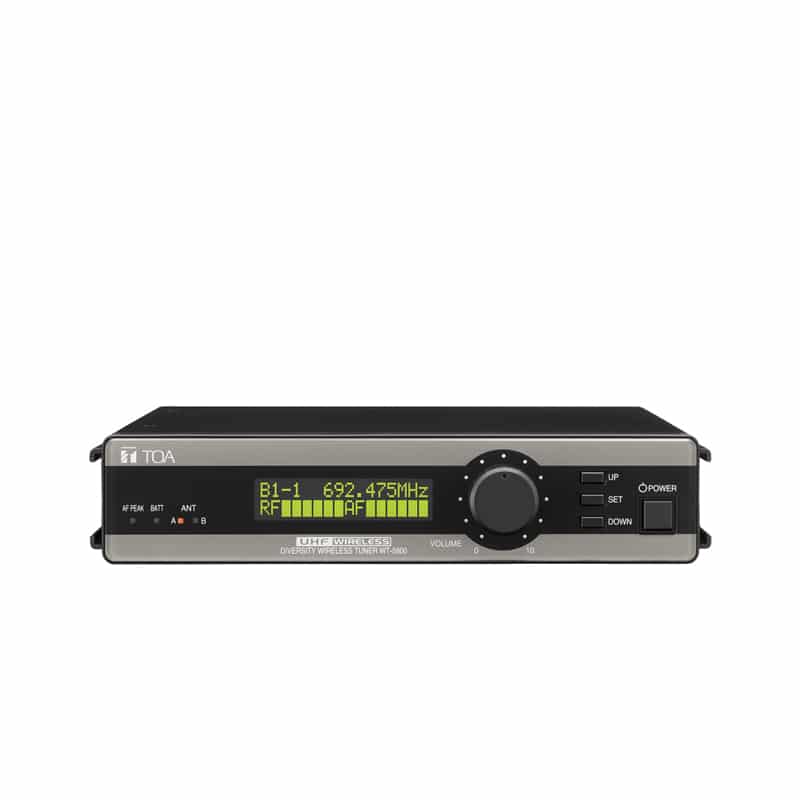 เครื่องรับสัญญาณไมค์ไร้สาย TOA WT-5800