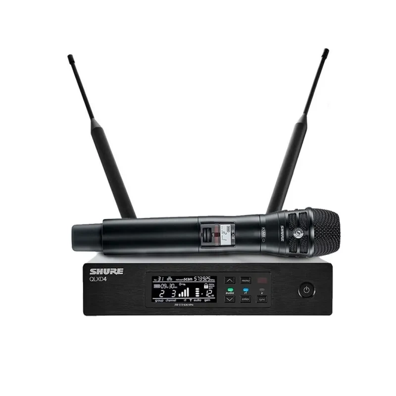 SHURE QLXD24A/K8B ชุดไมค์ลอยดิจิตอล มือถือเดี่ยว แบบ UHF