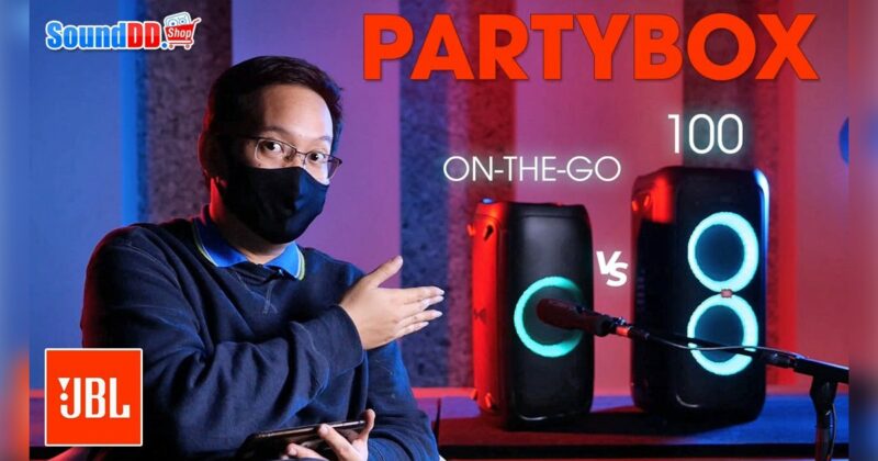 JBL Partybox on the go vs partybox100
